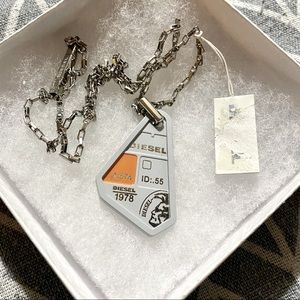 Diésel pendant necklace New/w tag